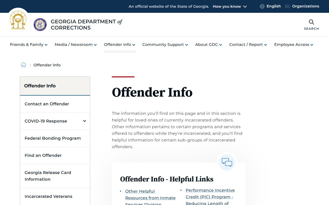 Cobb County released inmates Georgia Department of Corrections offender search
